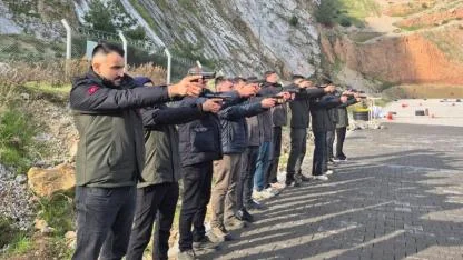 Orman Personeline Manisa’da Atış ve Silah Eğitimi