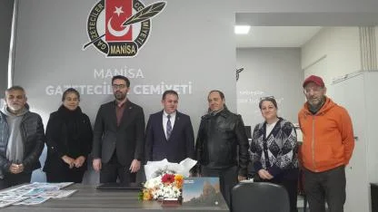 Saadet Partisi’nden Manisa Gazeteciler Cemiyetine ziyaret