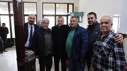 Başkan Balaban Üçpınar’da Projeleri Açıkladı