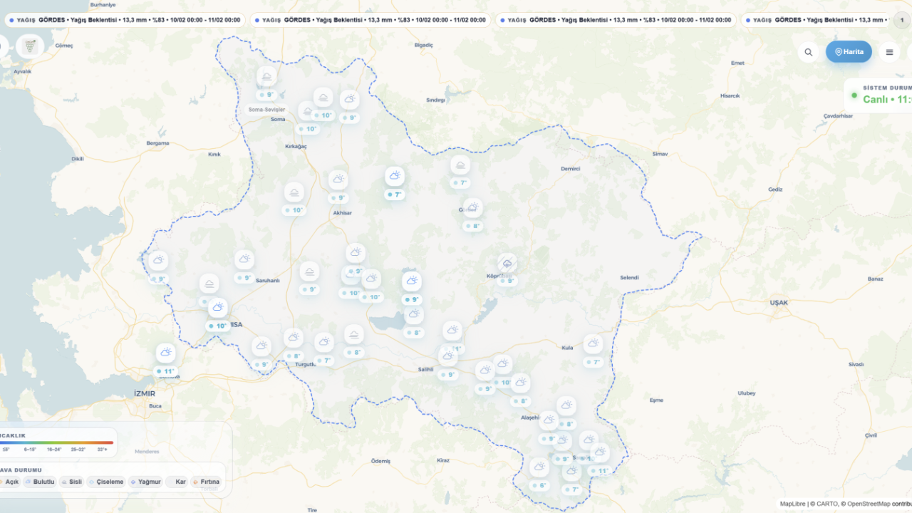 Büyükşehir’den Hava Erken Uyarı Sistemi