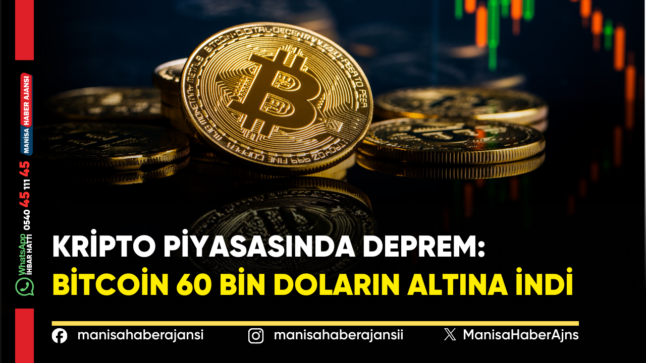 Kripto Piyasasında Deprem: Bitcoin 60 Bin Doların Altına İndi