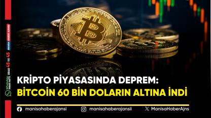 Kripto Piyasasında Deprem: Bitcoin 60 Bin Doların Altına İndi