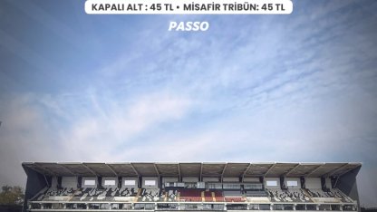 Manisa FK–Boluspor maçının biletleri satışta