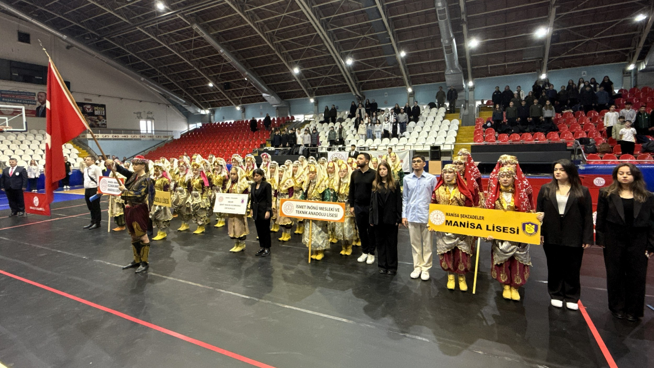 Manisa’da Halk Oyunları Rüzgarı: İl Birincileri Belli Oldu