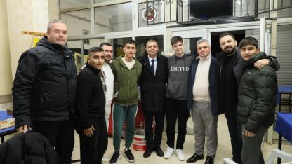 Başkan Şimşek’ten Aşağıçobanisa’da kandil buluşması