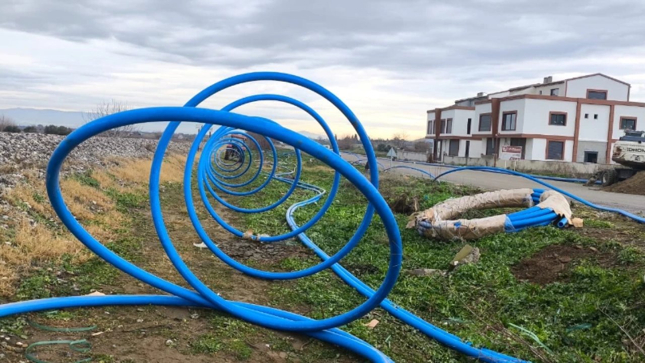 Salihli’de içme suyu altyapısı yenilendi