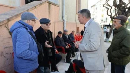 Şimşek’ten Üç Caddede Esnaf Ziyareti