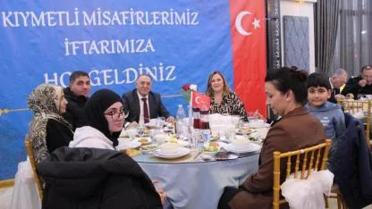 Yunusemre’de Şehit Ailelerine Anlamlı İftar