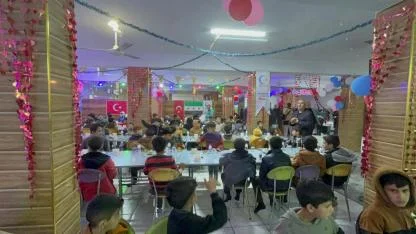 Afrin'de Yetim Sofraları Kuruldu: Cansuyu’ndan Anlamlı İftar