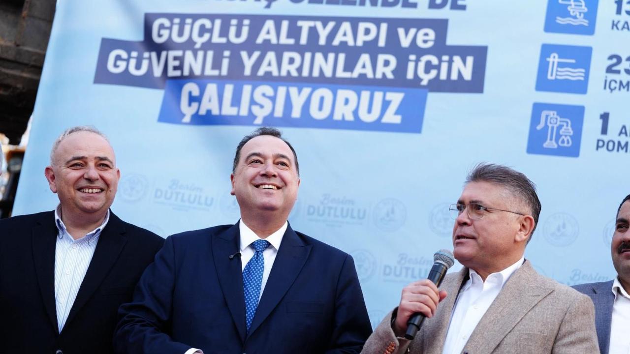 Başkan Dutlulu, Gelenbe’de 4 Milyon Euro’luk Altyapı Yatırımını Başlattı