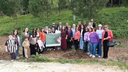 Katledilen Kadınların Yarım Kalan Düşleri Fidanlarla Yaşatıldı