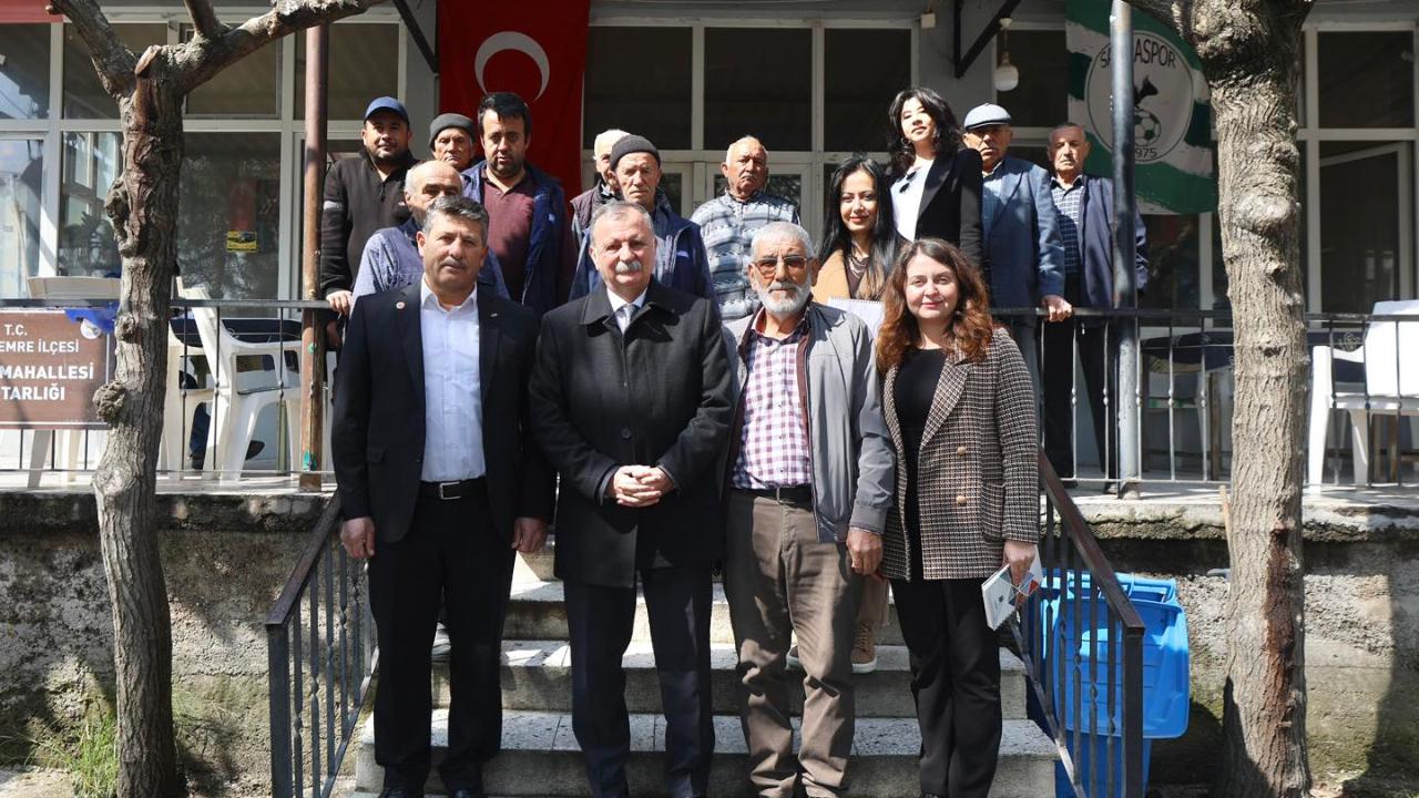 Semih Balaban Bayram Öncesi Yuntdağı Köylerini Karış Karış Gezdi