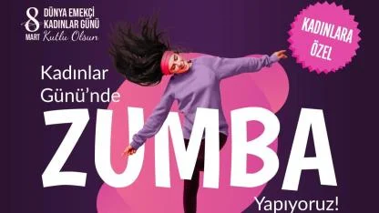 Turgutlu’da 8 Mart’a Özel Zumba Etkinliği