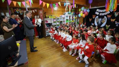 Başkan Balaban Miniklerin 23 Nisan Sevincine Ortak Oldu