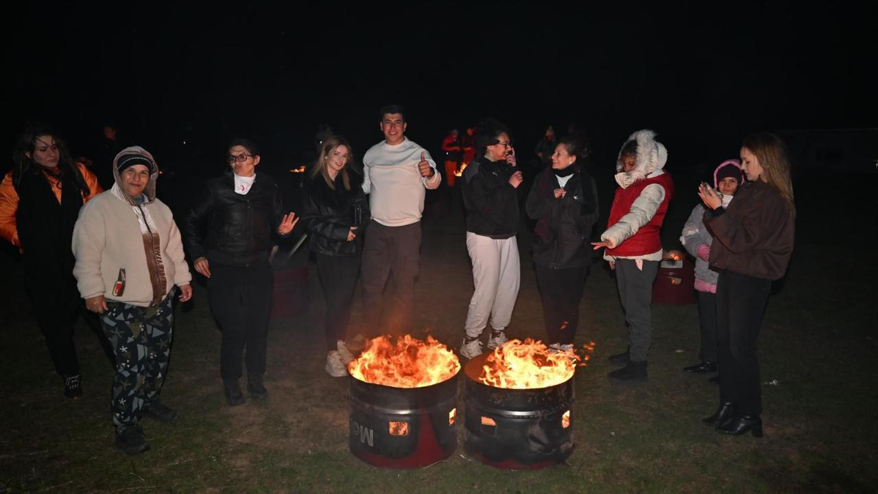 Doğaseverler Kamp Ateşinde Buluştu