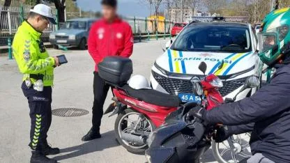 Manisa’da Motosiklet Denetimi: 3,8 Milyon TL Ceza