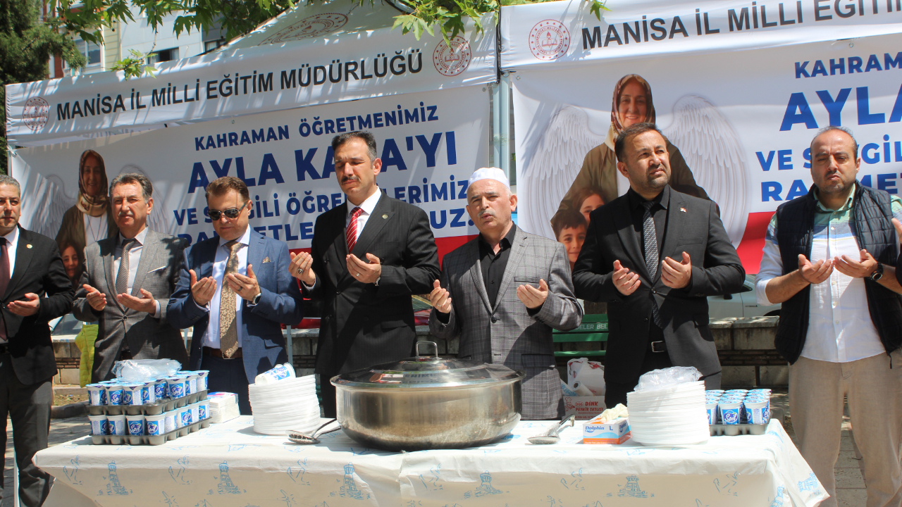 Manisa’da Şehit Öğretmen Ayla Kara İçin Anlamlı Tören