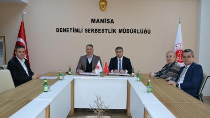 Manisa'da Sosyal Destek Protokolü: Kızılay ve Adalet El Ele