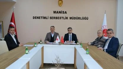 Manisa'da Sosyal Destek Protokolü: Kızılay ve Adalet El Ele