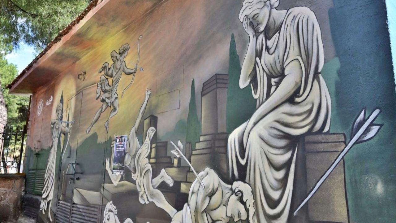 Mesir Festivali Öncesi Manisa Sokaklarında Sanat Rüzgarı