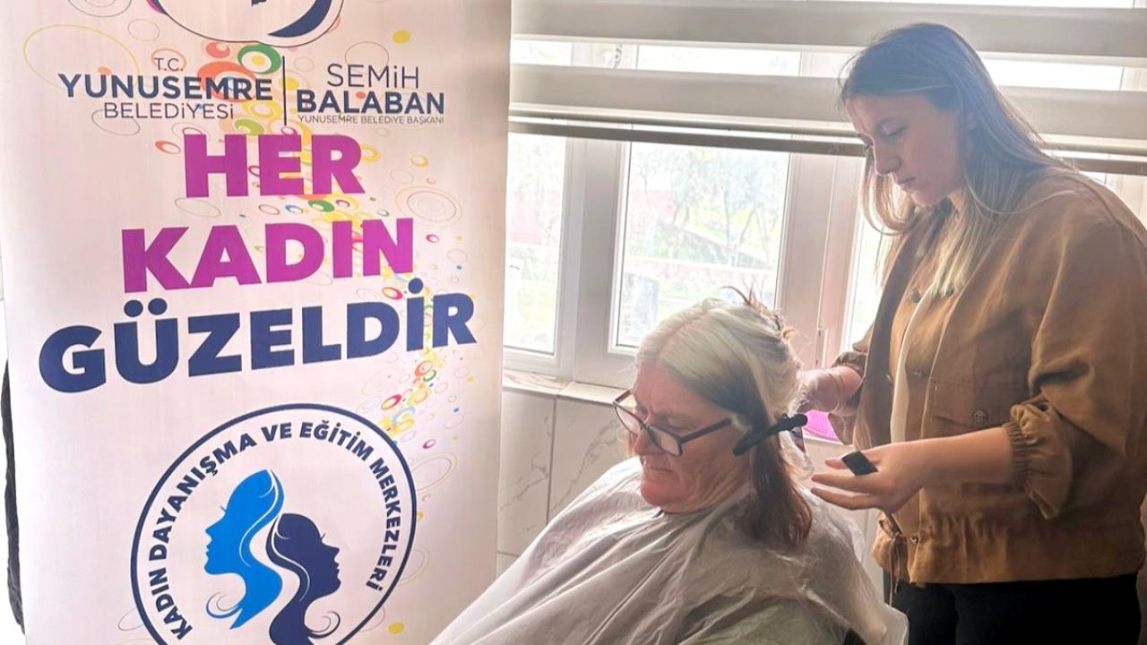 Yunusemre'de Her Kadın Güzeldir Projesi İlgi Görüyor