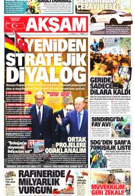 AKŞAM Gazete Manşeti