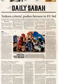 DAİLY SABAH Gazete Manşeti
