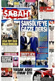 SABAH Gazete Manşeti
