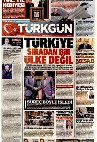 TÜRKGÜN Gazete Manşeti