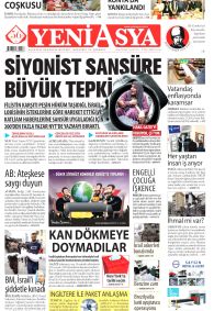YENİ ASYA Gazete Manşeti