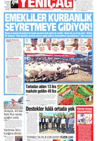 YENİÇAĞ Gazete Manşeti