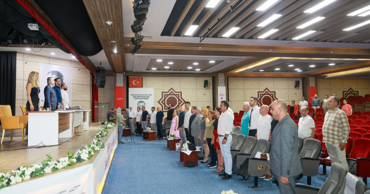 Yunusemre Meclisi Temmuz Toplantısında Ortak Anma ve Uyarılar