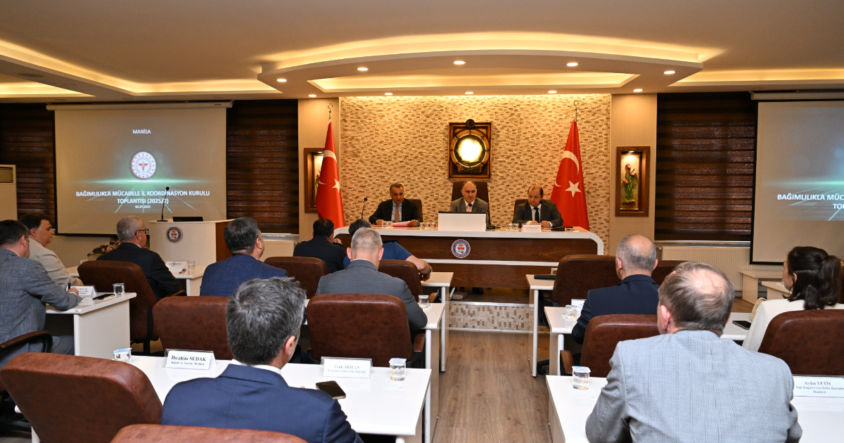 Vali Özkan: Bağımlılıkla Mücadele Geleceğimiz İçin En Öncelikli Konudur