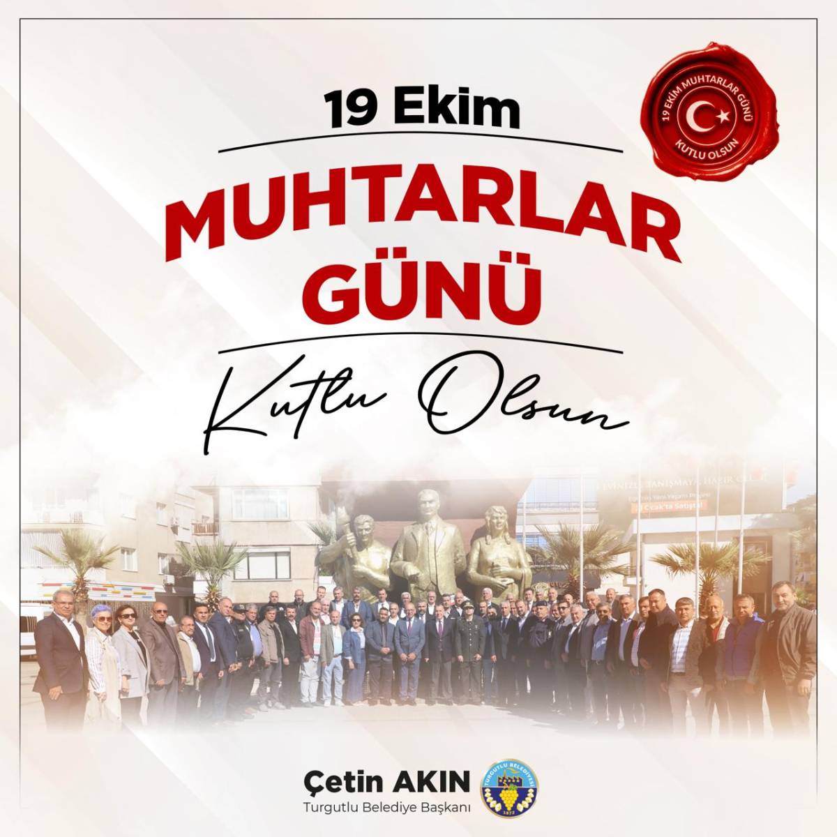 Başkan Akın: “Muhtarlarımızla Hizmet Üretmeye Devam Edeceğiz”