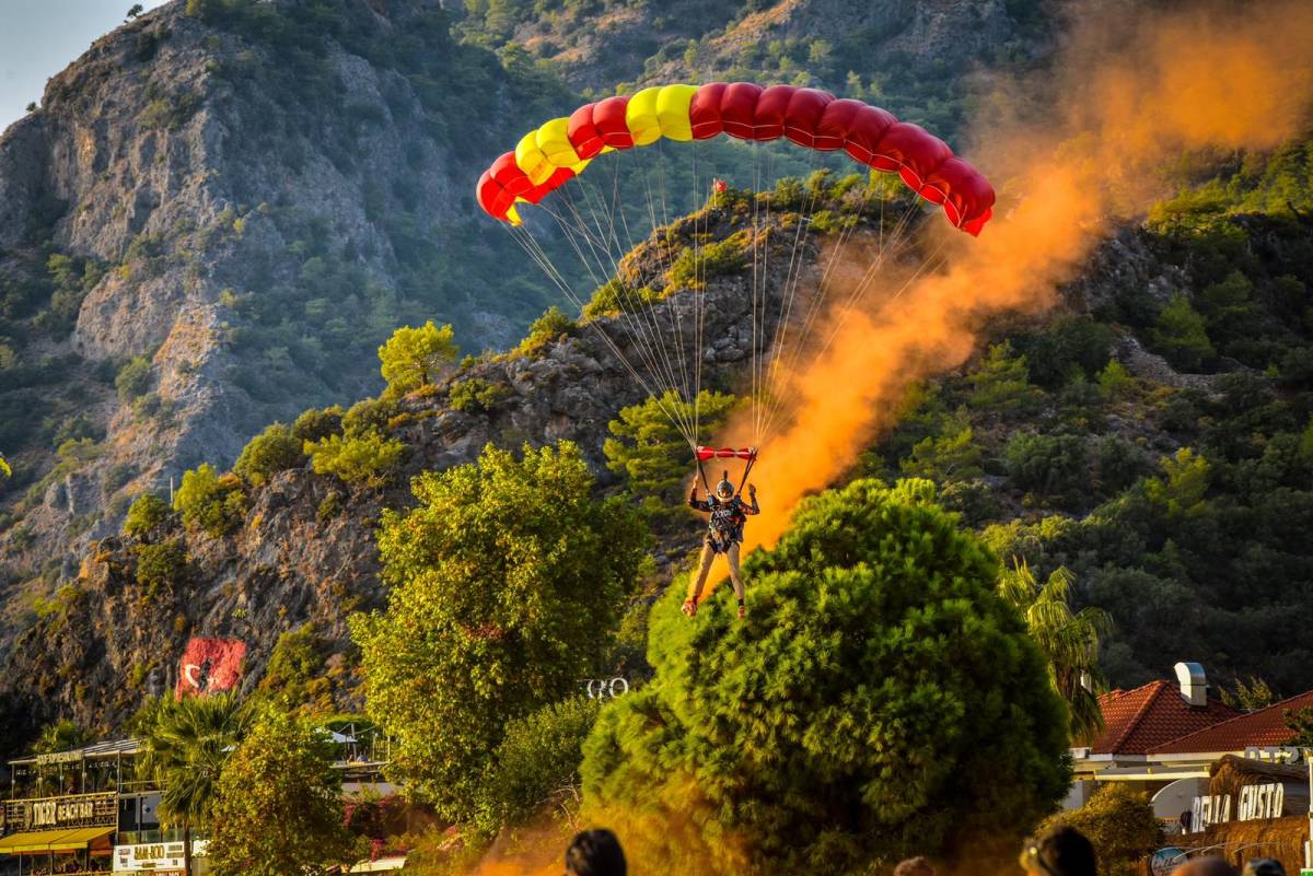 25. Uluslararası Fethiye Ölüdeniz Hava Oyunları Festivali Başlıyor