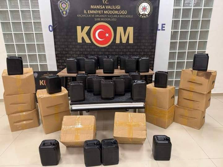 Manisa’da Kaçak Alkol Operasyonu: 4 Şüpheliye Adli İşlem