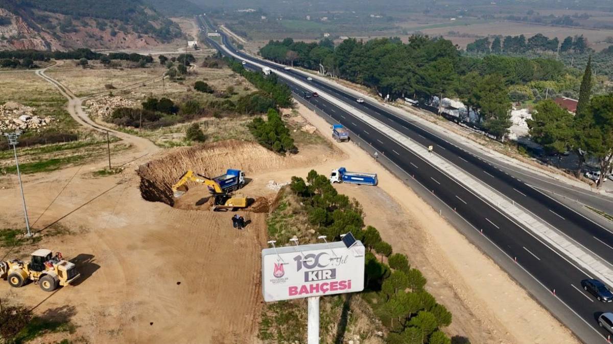 Şehzadeler 100. Yıl Kır Bahçesi Açılış Öncesi Yol Engelini Aşıyor