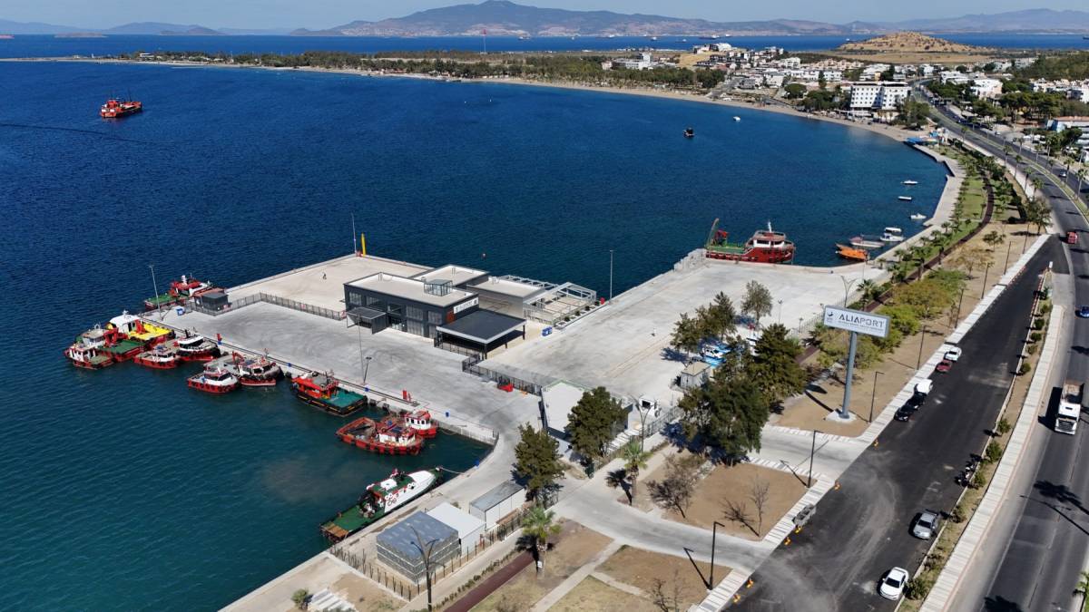 Aliaport’tan İlk Sefer İlçe Protokolüyle Midilli’ye Gerçekleştirilecek