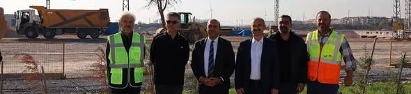 Kaymakam Mustafa Can, Yeni Akhisar Devlet Hastanesi İnşaatını İnceledi