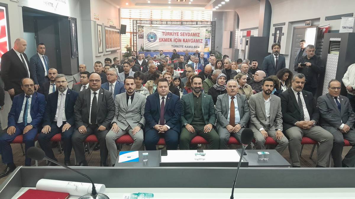 Türk Büro-Sen Manisa 1 No’lu Şube genel kurulunu yaptı