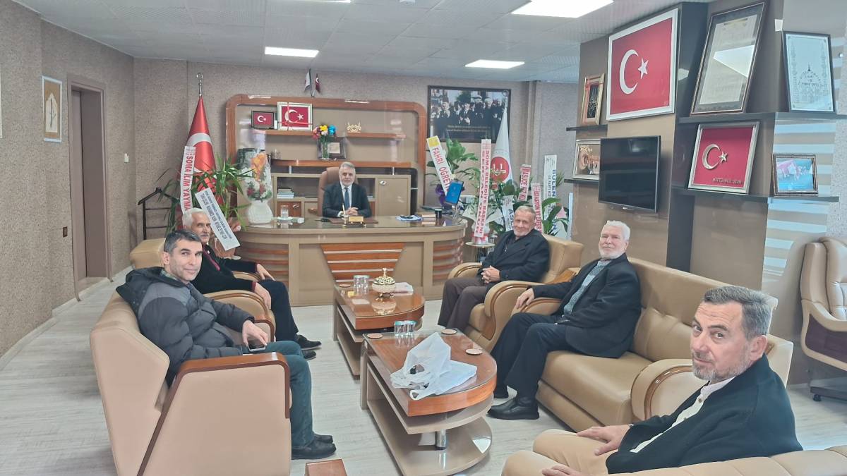 Saadet Partisi’nden Soma Müftüsü Halil Uzun’a Ziyaret