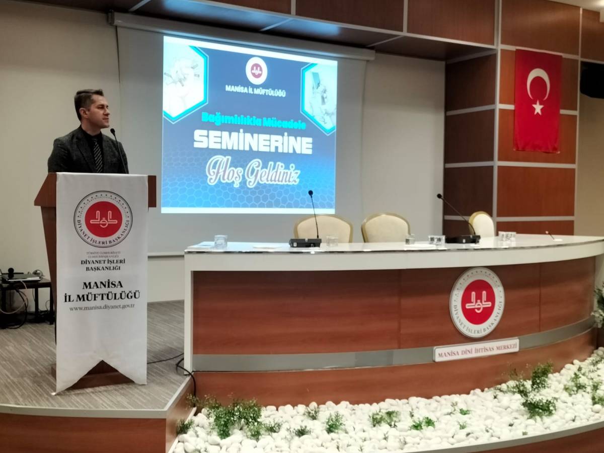 Manisa’da Bağımlılıkla Mücadele Semineri Düzenlendi