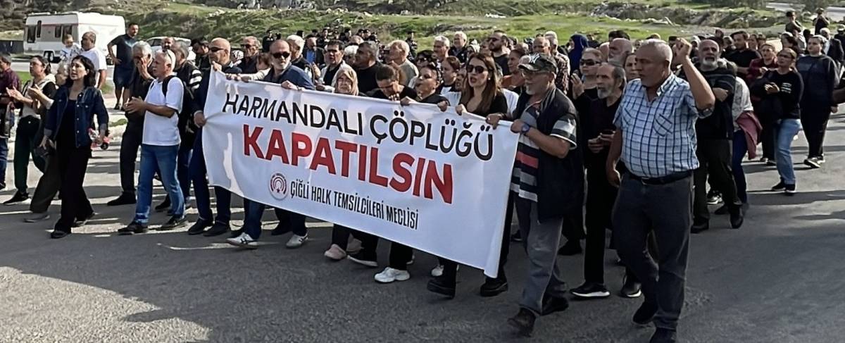 Çiğli Halkı, Harmandalı Tesisi İçin Yürüdü