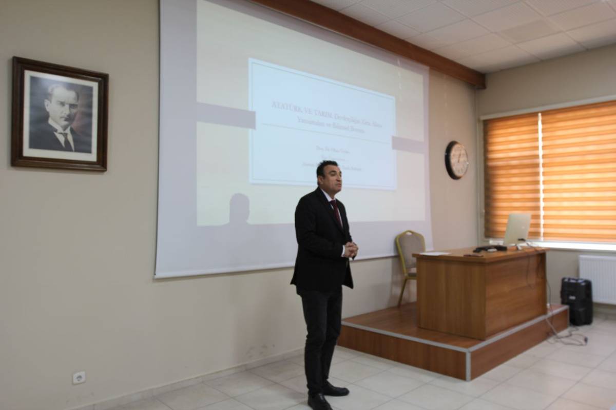 EÜ’de Atatürk, Tarım Politikaları ve Cumhuriyet Vizyonuyla Anıldı