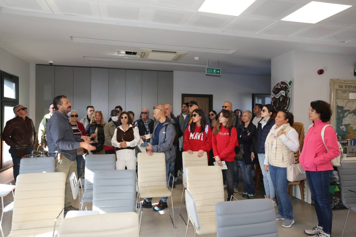 Rehberlerden Efes Tarlası Yaşam Köyü’ne Eğitim Ziyareti