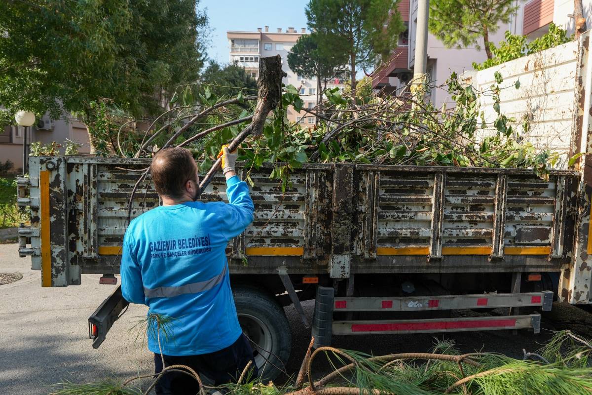 Gaziemir’de Bahçe Atıkları Artık Adresten Alınıyor