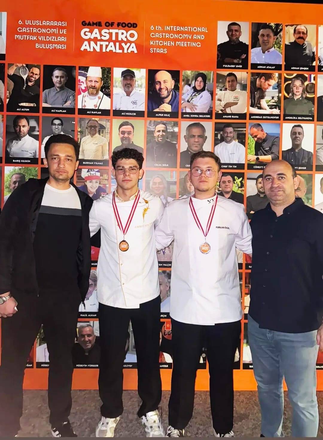 Manisalı Genç Şefler GastroAntalya’dan 4 Madalya ile Döndü