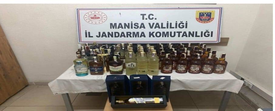 Akhisar’da Kaçak Alkol ve Tütün Operasyonu