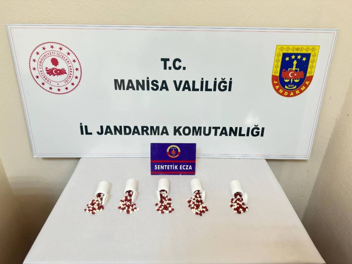 Alaşehir’de Jandarmadan Sentetik Ecza Operasyonu