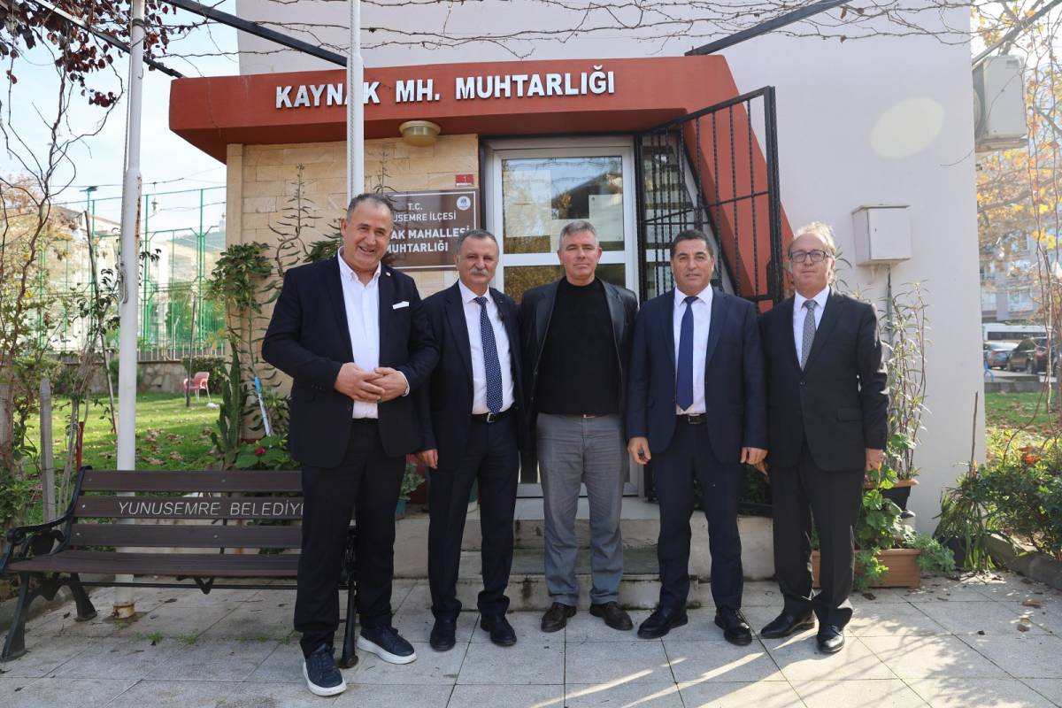 Başkan Balaban Kaynak Mahallesi’nde vatandaşla buluştu